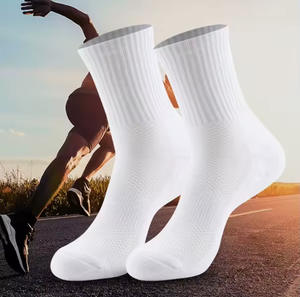 Wholesale Outdoor Sports Thickened Towel Bottom Cotton Tube <b>Socks</b> Sweat Absorbent Deodorant Running <b>Socks</b> for Men Women - Product Image 1
