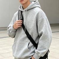 En stock – Sweat à capuche épais et robuste, coupe courte, personnalisable avec logo, idéal pour l'hiver