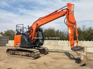 Excavatrice sur chenilles Hitachi ZX135 US d'origine japonaise, mini-pelleuse Hitachi Zaxis ZX135 US économique et excellente - Product Image 5
