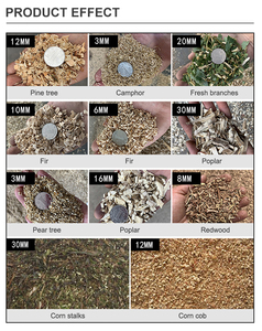 Buona qualità 600-1000 kg/h frantoio di legno macchina smerigliatrice di legno schiacciamento per segatura in polvere macchine per la lavorazione del legno - Product Image 5