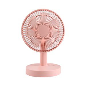 Ventilateur de bureau portable à piles, moteur sans balais 5W, plastique noir, pliable, commande par bouton, usage bureau - Product Image 6