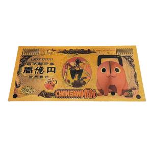 2026 Gran Venta JP <span class=keywords><strong>Chainsaw</strong></span> Hero 5 Diseños Billete Bañado en Oro de 24K para Colección - Product Image 2