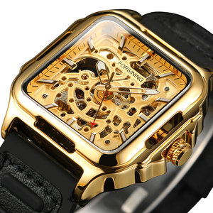 Montres Forsining Nouveaux Produits Hommes Marque de Luxe Automatique Squelette Lumineuse Prise en Charge OEM - Product Image 5