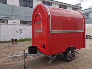 Remolque Food Truck Móvil para Comida Rápida Brillante de Café, Perritos Calientes y Hamburguesas a Precio Directo de Fábrica - Product Image 4