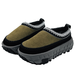 Botte de neige en daim doux personnalisée pour femmes semelle épaisse imperméable thermique respirant antidérapant coton résistant à l'usure pantoufles chaudes - Product Image 2