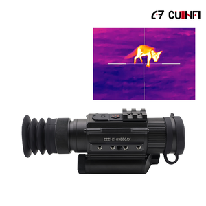 กล้องเล็งความร้อนแบบยุทธวิธี 256x192/384x288/640x512 พร้อมเลเซอร์ ระยะตรวจจับไกล 1600 ม. พร้อมอุปกรณ์ติดตั้งและอุปกรณ์เล็งยิง - Product Image 1