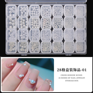 Lote de 28 rejillas/caja de 3D, Pearl ivet, todos los colores - Product Image 3