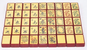 Fichas de Mahjong Personalizadas con Acabado Vintage - Fichas Rectangulares de Calidad Profesional para <span class=keywords><strong>Casino</strong></span>, para Entretenimiento - Product Image 4