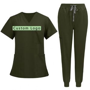 Medical Nursing Scrub <b>Sets</b> Perfect Fit <b>Doctor</b> Uniform Nurse Scrubs Uniforms <b>Set</b> scrub suit - Product Image 1