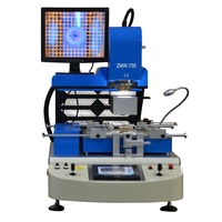 Station de retravail automatique BGA ZMW-750, vente chaude, pour ateliers de réparation de machines, réparation de composants SMD SMT PCB