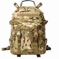 Sac à dos tactique, sac d'assaut, nylon Multicam, imperméable, chasse en plein air, randonnée, survie, trekking, sac à dos