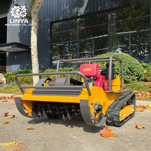 Tondeuse à gazon à chenilles automatique à essence 800 mm 4 temps avec télécommande sans fil durable - Product Image 2