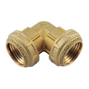 40X40 CONECTOR DOBLE CURVO PN 25 COBRARING Accesorios de tubería Premium - Product Image 1