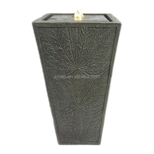 Resina creativa <span class=keywords><strong>fontana</strong></span> di acqua decorazione <span class=keywords><strong>lampada</strong></span> anello casa stratificato di roccia artificiale cascata per la meditazione rilassante che vive all'aperto - Product Image 2