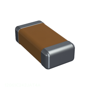 Condensador Cerámico Original 1206 (3216 Métrico) de Montaje en Superficie MLCC 12061C242JAT4A 2400 pF CAP CER 2400PF 100V X7R 1206 - Product Image 1