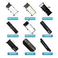 Asus stok baterai Laptop pengganti semua model untuk A31N1319 Laptops Laptops b31nkesayangan C21N1819 Laptops Laptops Laptop