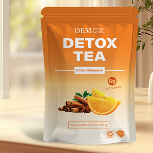 Té Desintoxicante de Canela y Cítricos OEM para Apoyo de Belleza, Mejora del Edema y la Obesidad, 150g - Product Image 4
