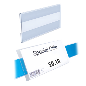 Custom Design Shelf PVC Wobbler Adhesive Aluminum Shelf Wobbler Display - Product Image 5