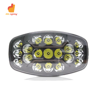 Faro Delantero de 9 Pulgadas para Camión, Luces LED para Camión, Faro LED, Luz Diurna LED, Compatible con Scania, Volvo, DAF, MAN