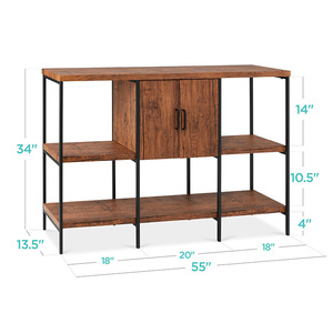 Muebles de sala de estar personalizados, estanterías, libreros, gabinetes, estantes de almacenamiento, unidades de estanterías, muebles para TV, estilo americano - Product Image 4