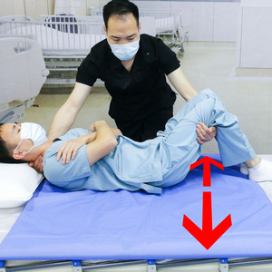 Bệnh Viện Định Vị Tấm Ga Trải Giường Bệnh Nhân Chuyển Trượt Tấm ISO13485 Lật Đật Bề Mặt Dễ Dàng Di Chuyển Trong Giường Rửa Nhiệt Độ Cao - Product Image 3