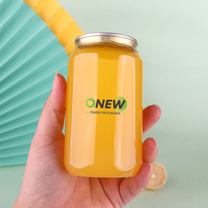 Mới nhất thiết kế dùng một lần tùy chỉnh nhựa PET chai nước trái cây và nhựa kín lon với Dễ dàng-kéo nắp đậy và dễ dàng-tear có nắp đậy - Product Image 4