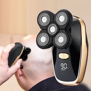 Recortadora de Barba Recargable de Cinco Cuchillas, Impermeable, para Hombres, con Fuente de Alimentación USB, para Uso Doméstico, en Hoteles, para Cortar el Vello Facial - Product Image 1