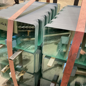 Personnalisation de verre trempé ultra-transparent de style moderne et minimaliste pour escalier rotatif, escalier pur - Product Image 3