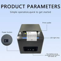 Printer Label Pengiriman 4x6 80mm Laris Manis - Printer Label Thermal Kelas Komersial untuk Struk