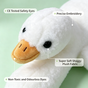 Peluche <span class=keywords><strong>de</strong></span> <span class=keywords><strong>cisne</strong></span> blanco peludo, suave, <span class=keywords><strong>de</strong></span> felpa, en forma <span class=keywords><strong>de</strong></span> ganso, almohada <span class=keywords><strong>de</strong></span> animal, pato <span class=keywords><strong>de</strong></span> peluche para niños, regalo <span class=keywords><strong>de</strong></span> cumpleaños, decoración <span class=keywords><strong>de</strong></span> guardería - Product Image 3