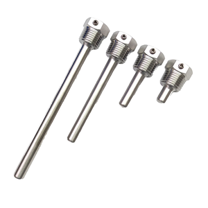 1/2インチネジ式ステンレス鋼IP67防水温度センサープローブハウジング1℃分解能ブラインドチューブ保護スリーブODM - Product Image 2