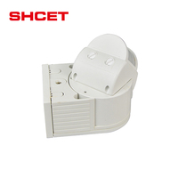 Fabricants Meilleure Vente Détection Humaine Automatique Capteur PIR Infrarouge 180 Degrés Minuterie Extérieure Interrupteur de Lumière Prix De SHCET