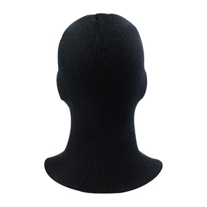 Warm Head Cover Unisex Skiing Winter Proof Riding Mask Three-hole Cap <strong>Wool</strong> Knitted Sports Face Cover off Stock - Product Image 3