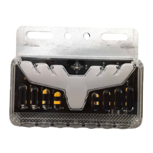 High Quality Truck Lighting System <b>Parts</b> Truck <b>Universal</b> LED Deer-shaped Side Light Red White Blue Green Orange 24V - Product Image 1