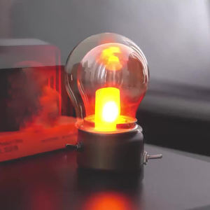 전구 스타일 야간 조명 방 조명 LED 테이블 램프 스마트 전구 조명 장식 램프 책상 창조적 인 LED 램프 선물 침실 장식 - Product Image 4