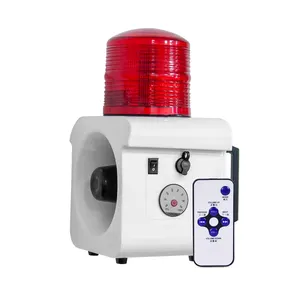 Sirena de alarma con Sensor de movimiento YASONG portátil IP65 con Sensor de microondas 120dB Sistema de alarma de seguridad para automóviles, minas y talleres