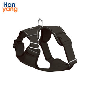 Neopren Premium Oxford ayarlanabilir yansıtıcı kolay kontrol hizmeti köpek koşum büyük köpekler için hiçbir çekme köpek yelek eğitim yürüyüş - Product Image 1