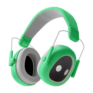 Protège-oreilles pliables en ABS avec bandeau réglable certifiés CE, réduction du bruit, pour la sécurité des enfants - Product Image 1