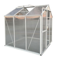Mini serre en aluminium One One Tiny House, idéale pour les plantes d'intérieur
