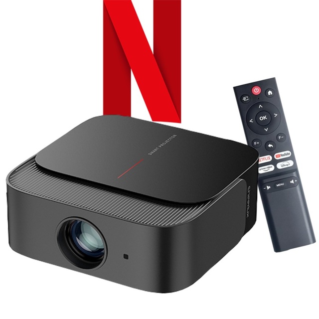 Smart Projector TV FHD 1080P WiFi Electric Focus Auto Keystone Android 13 NTV Projector Video Beamer Outdoor Movie Projector