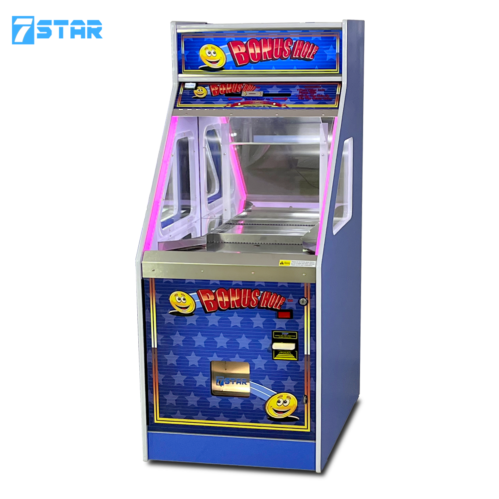 Bonus hole with bill changer