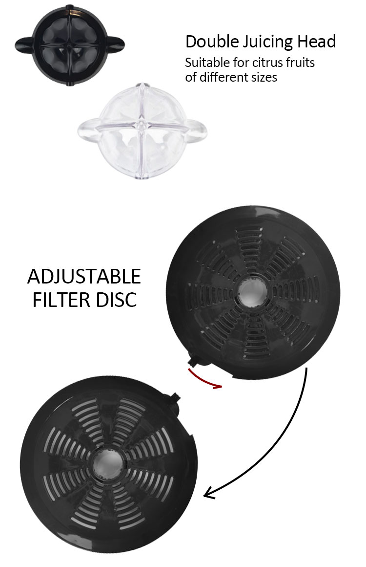 Hot selling household appliances powerful all-copper motor citrus juicer