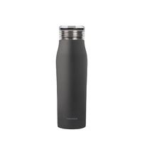 Bouteille d'eau isotherme en titane TIWONDER 500 ml avec bouchon à vis, légère, isolée, portable, pour les voyages, 6 heures