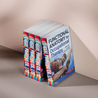 Anatomie fonctionnelle pour la thérapie ocupatoire, livre de texte médical à couverture souple, reliure parfaite, impression de livres personnalisée