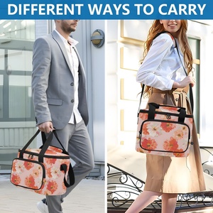 Hawaiian Custom Fresh Flower Casual Lunch Box <b>20L</b> Waterproof Insulated Cooler Lunch <b>Bag</b> for Picnic Lifestyle - Product Image 5