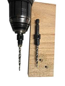 Bomi BM-02 9/64 11/64 foret conique à tige hexagonale en acier à grande vitesse pour le travail du bois - Product Image 6