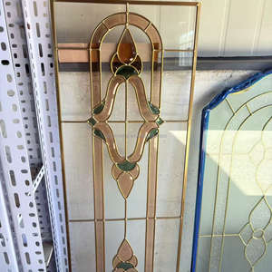 Vitraux décoratifs de luxe faits à la main, motifs classiques en plomb pour portes principales en bois extérieures, vitraux - Product Image 6