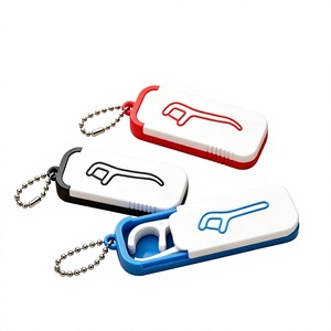Boîte à fil dentaire coulissante imprimée en 3D, porte-clés, étui de rangement portable pour bâtonnets de fil dentaire, réutilisable - Product Image 5