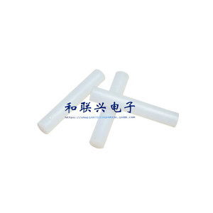 Support de broches pour test de circuits imprimés, colonne 5x26mm, plastique solide noir/blanc, 1000 pièces par sac - Product Image 3