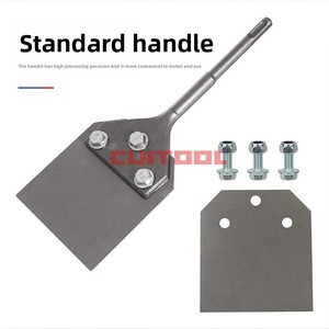 Racleur à vis à quatre trous, lame de ciseau, <span class=keywords><strong>pelle</strong></span> à sol, nettoyage des carreaux, ciseau plat, nettoyage efficace, FS101250 pour - Product Image 4